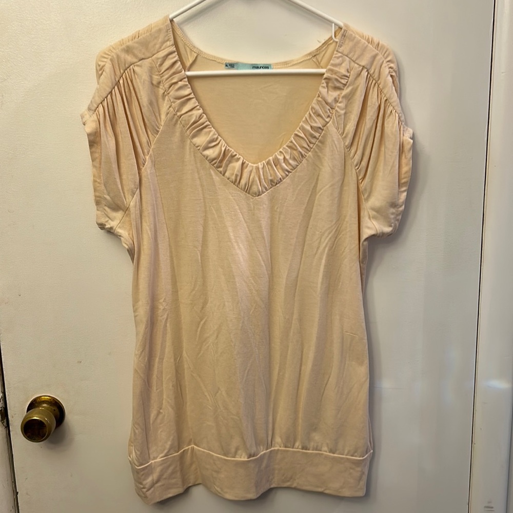 Maurice’s Women’s Top Cream Size XL